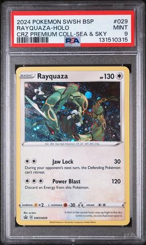 2024 Pokemon Swsh Black Star Promo 029 Rayquaza-holo Crown Zenith