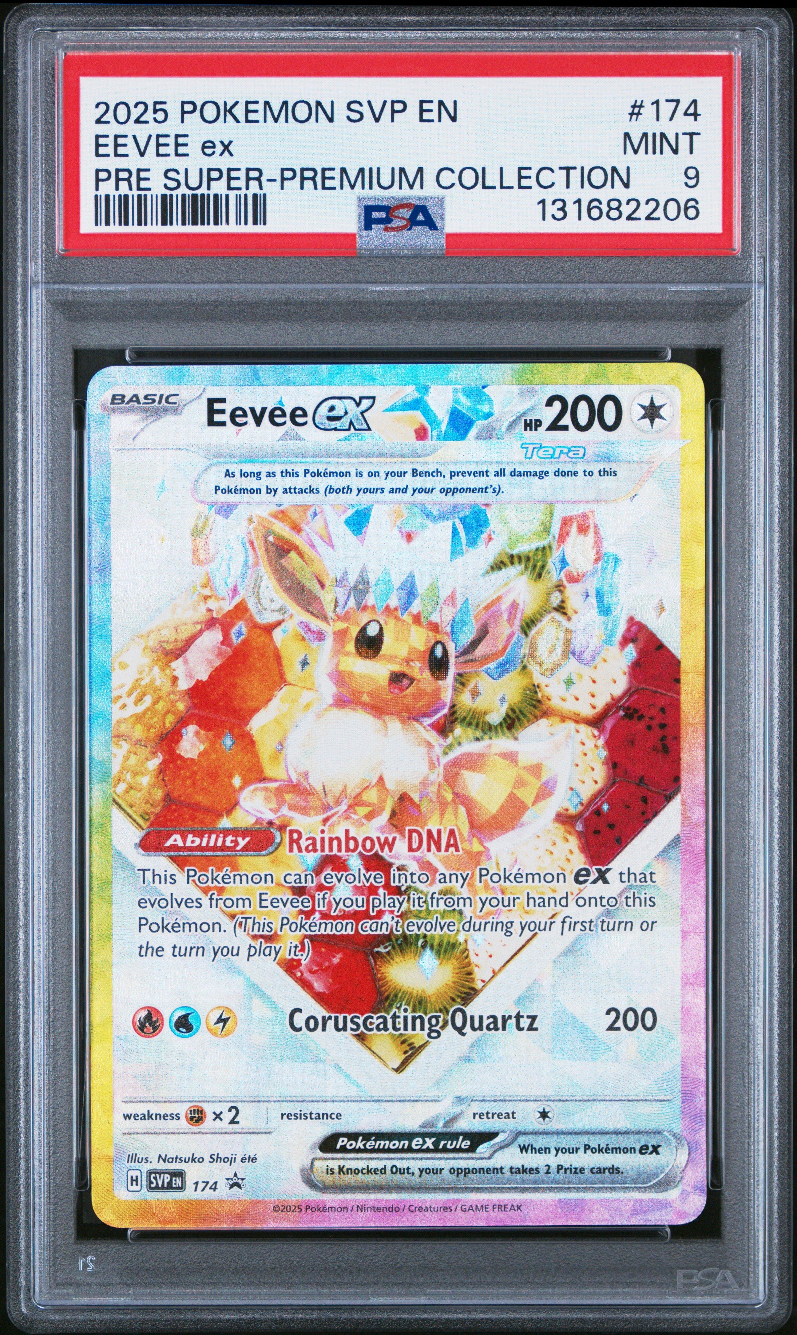 2024 ポケモンカード Eevee スペシャルアートレア 2025 Pokemon Svp En-sv Black Star Promo 174 Eevee Ex Prismatic
