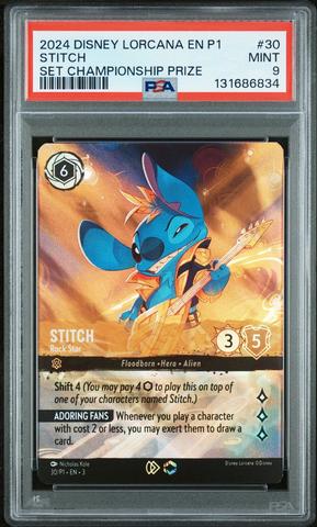 2024 Disney Lorcana En P1-promo 30 Stitch - Rock Star Into The