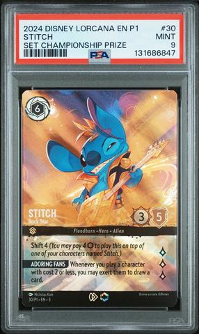 2024 Disney Lorcana En P1-promo 30 Stitch - Rock Star Into The