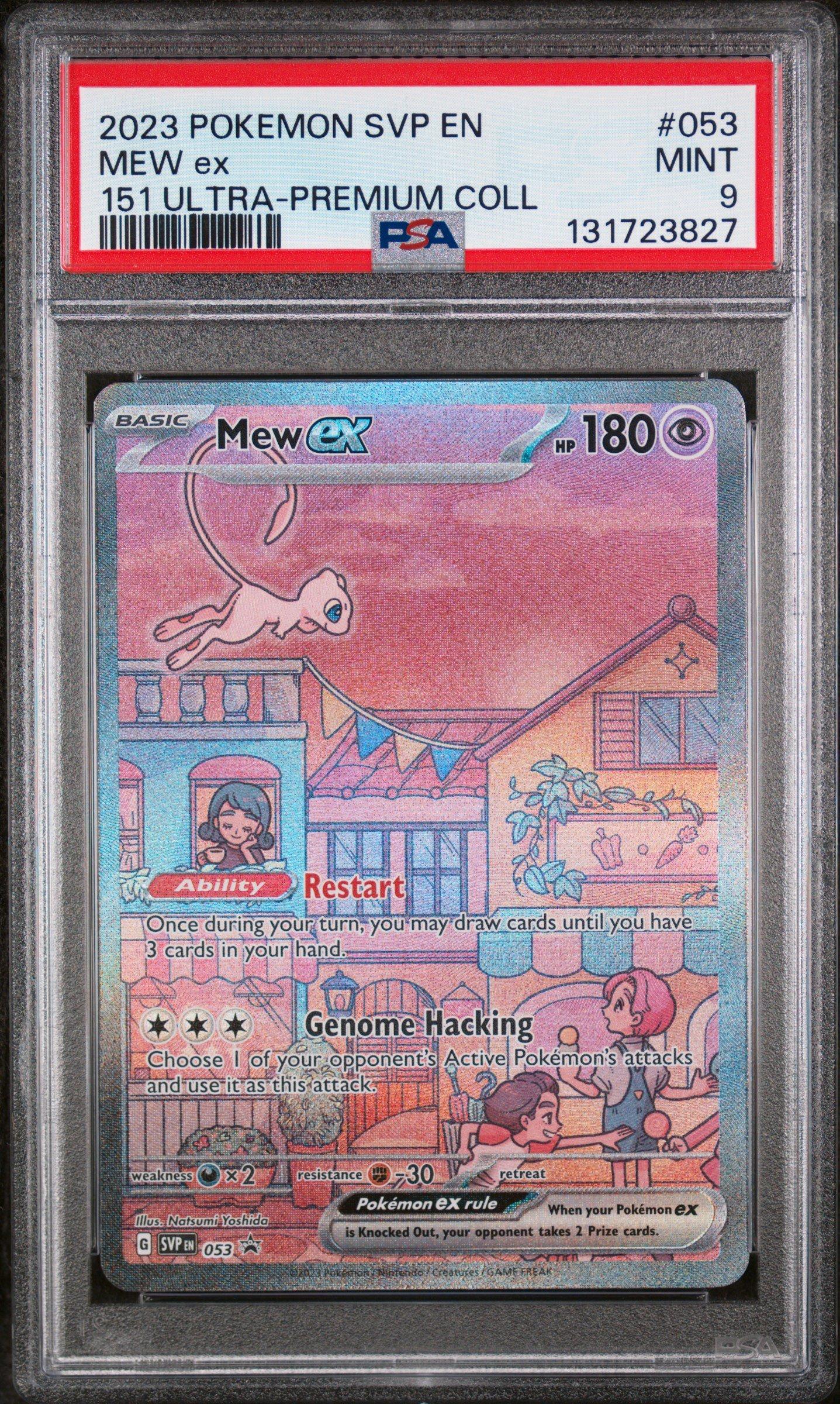 2023 Pokemon Svp En-sv Black Star Promo 053 Mew Ex 151 Ultra