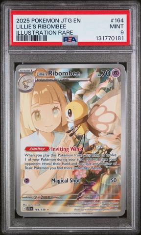 2025 Pokemon Jtg En-journey Together 164 Lillie's Ribombee