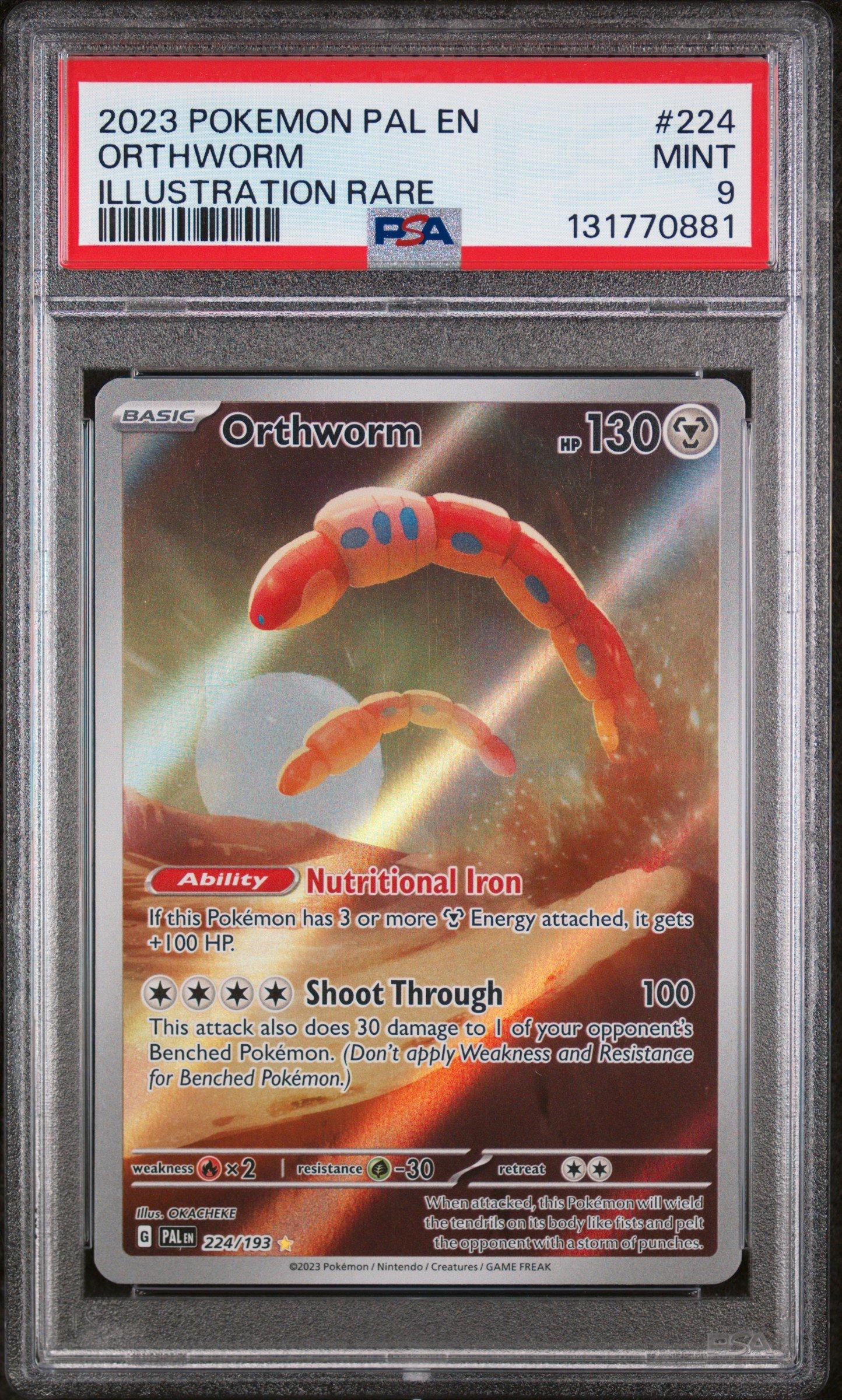orthworm pokemon card value Cards Of Pokmon TCG: Paldea Evolved Part 52: Orthworm & Rookidee
