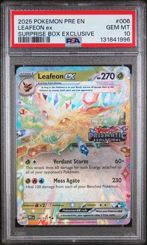 2023 Pokemon Japanese Sv-p Promo 068 Leafeon Yu Nagaba X Pokemon