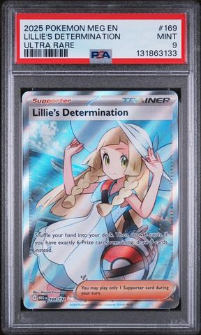 2025 Pokemon Meg En-mega Evolution 169 Lillie's Determination