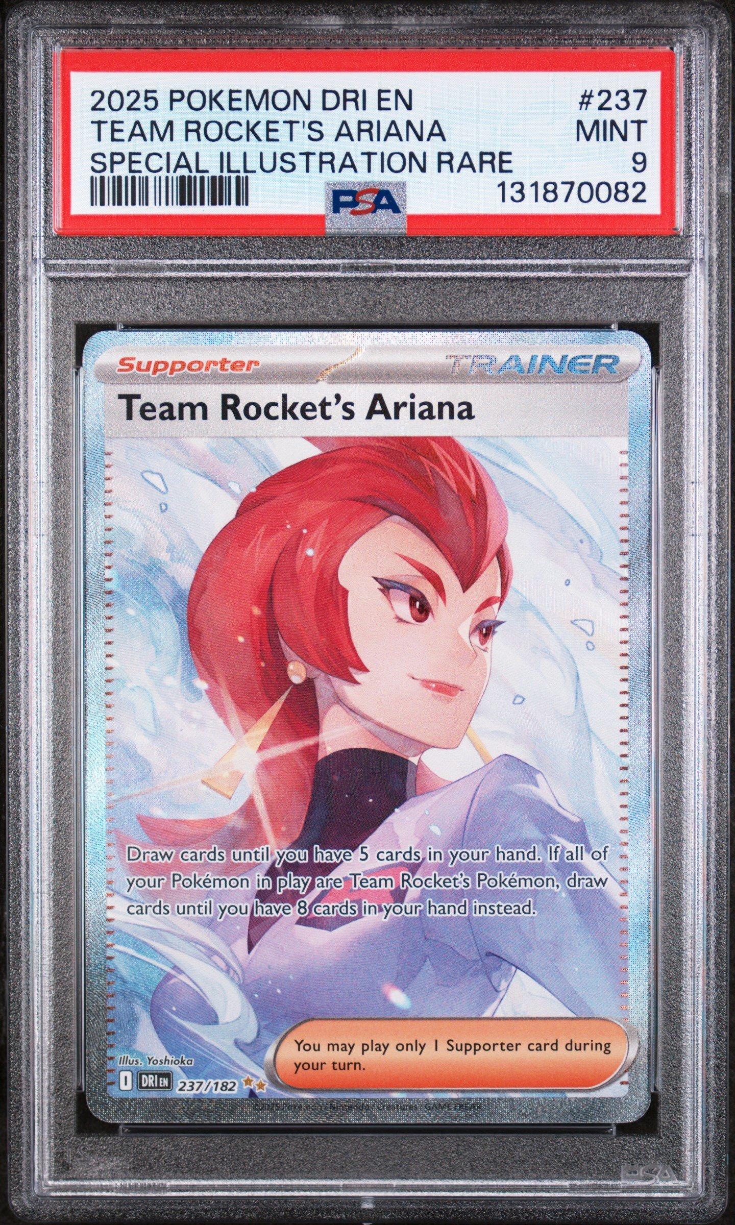 2025 Pokemon Dri En-destined Rivals 237 Team Rocket's Ariana