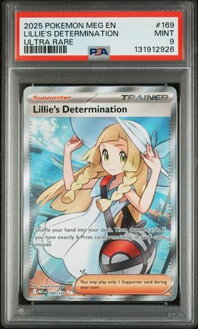 2025 Pokemon Meg En-mega Evolution 169 Lillie's Determination