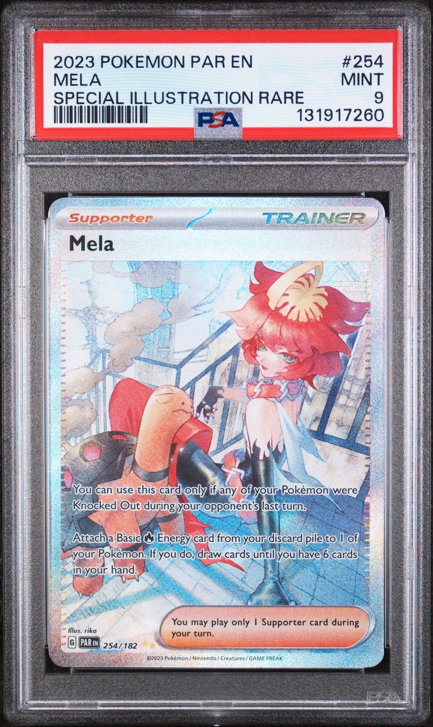 2023 Pokemon Par En-paradox Rift 254 Mela Special Illustration