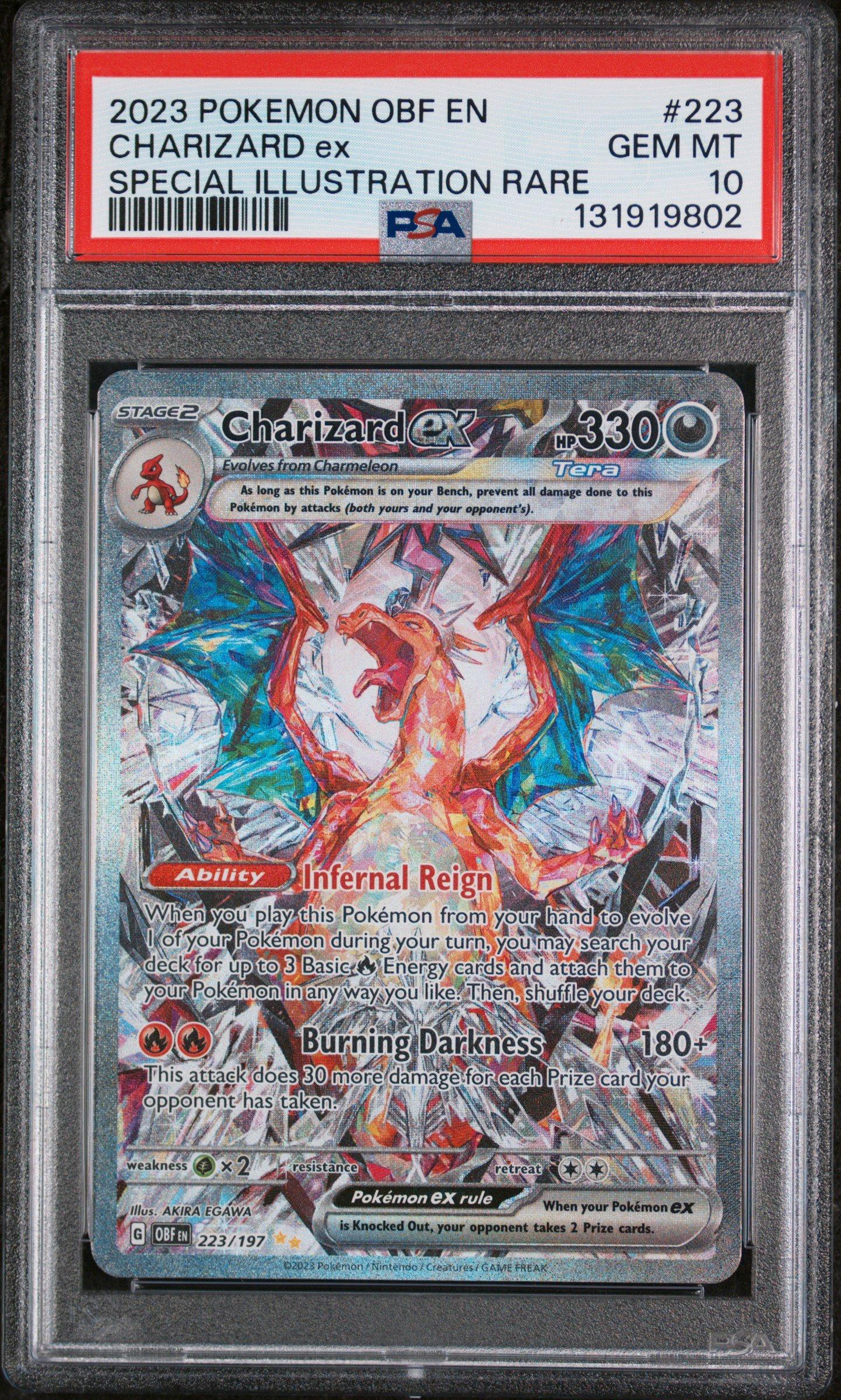 2023 Pokemon Obf En-obsidian Flames 223 Charizard Ex Special
