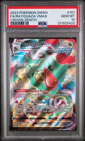 2023 Pokemon Sword And Shield Crown Zenith 101 Full Art/rayquaza