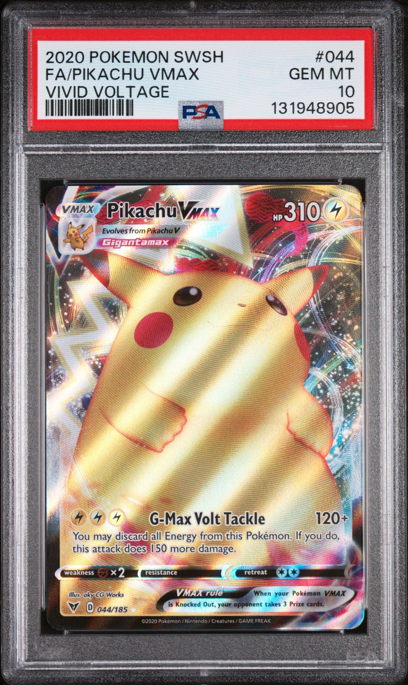 2020 Pokemon Sword & Shield Vivid Voltage 044 Full Art/pikachu