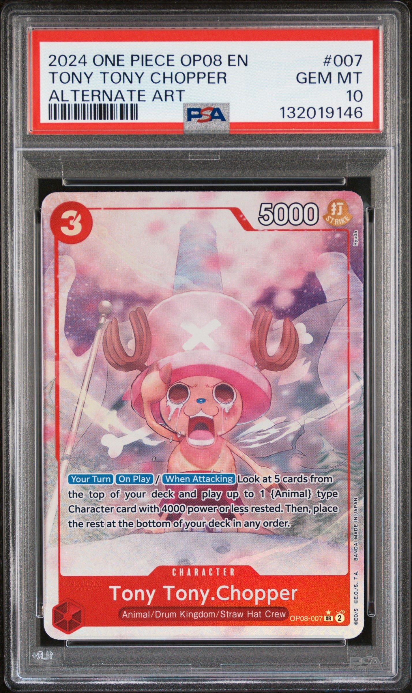 2024 One Piece Op08-two Legends 007 Tony Tony Chopper Alternate