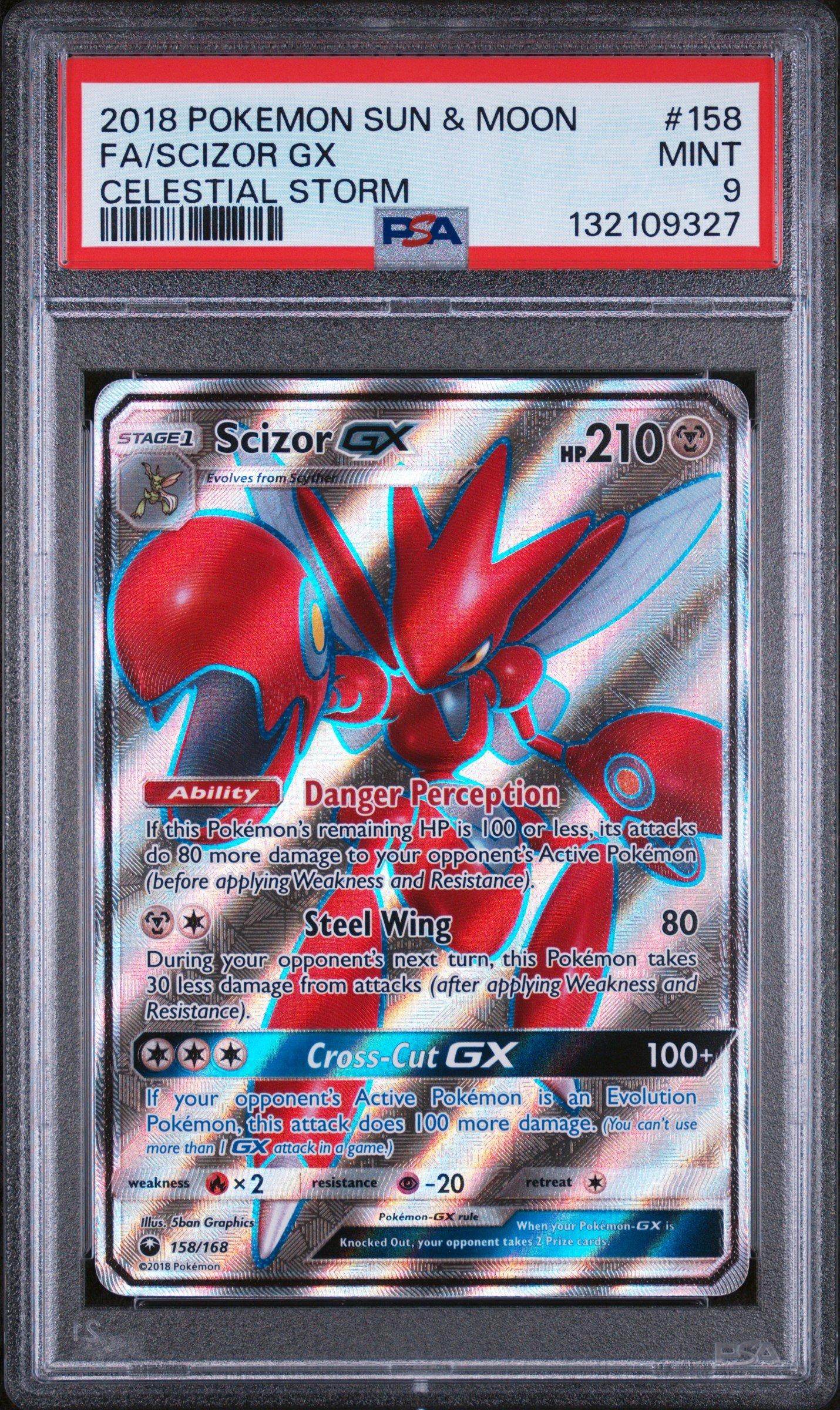 scizor pokemon card full art - 205/197 - Obsidian Flames - Illustration Rare Pokémon Hit Points170 HP Form Scizor (Wisdom of Sea and