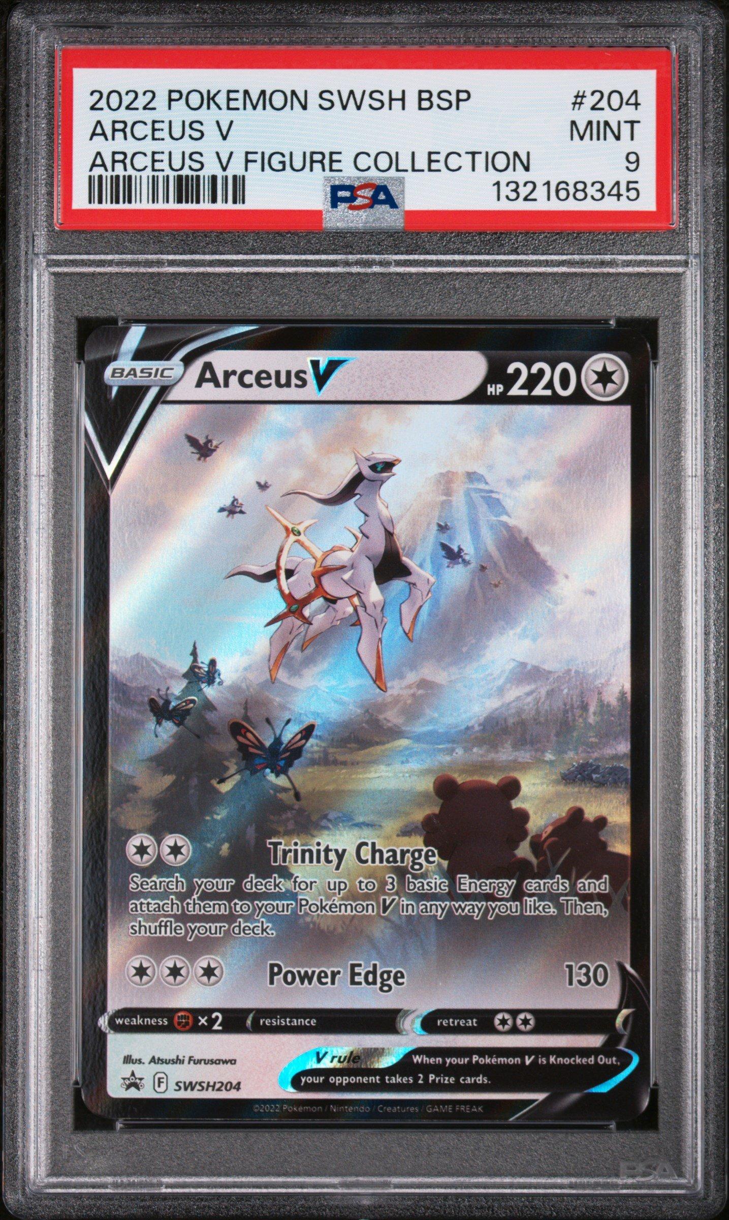 pokemon trading card game arceus v figure collection TCG: Box – BoomLoot with Mount Coronet looming in the background Pokemon Arceus V Figure Collection