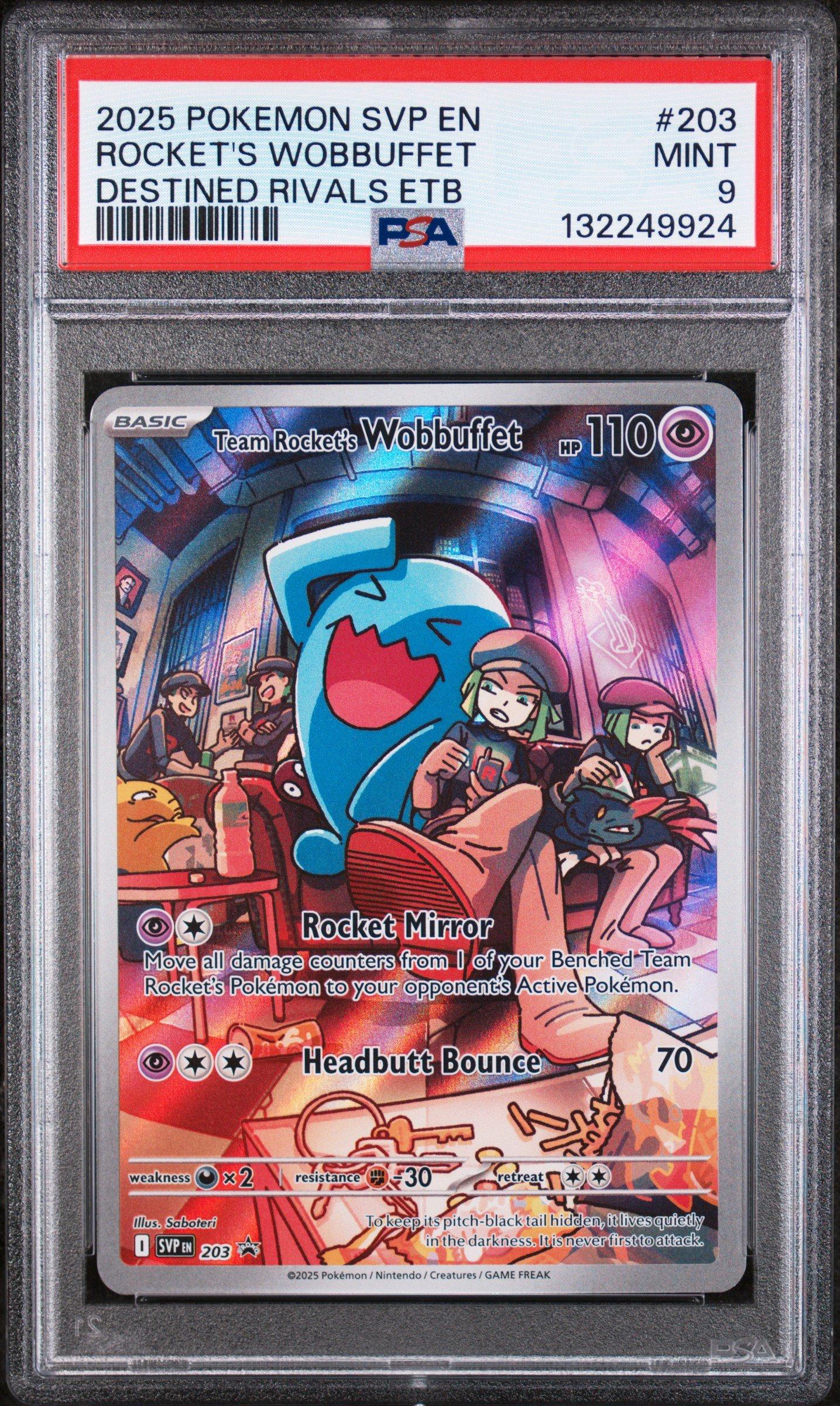 2025 Pokemon Svp En-sv Black Star Promo 203 Team Rocket's