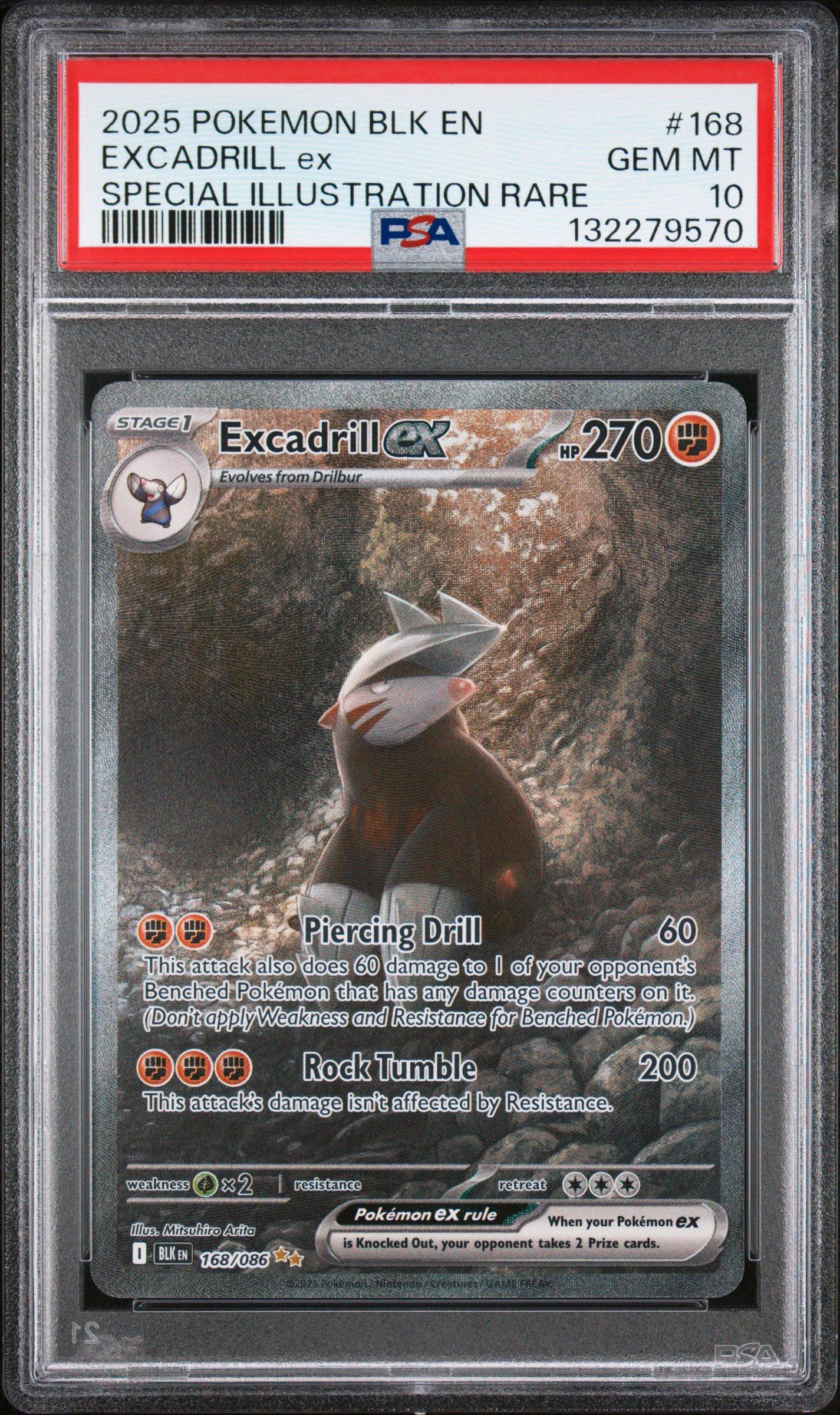 pokemon card excadrill Pokmon TCG Excadrill 174/162 Illustration Rare Temporal Forces NM/M