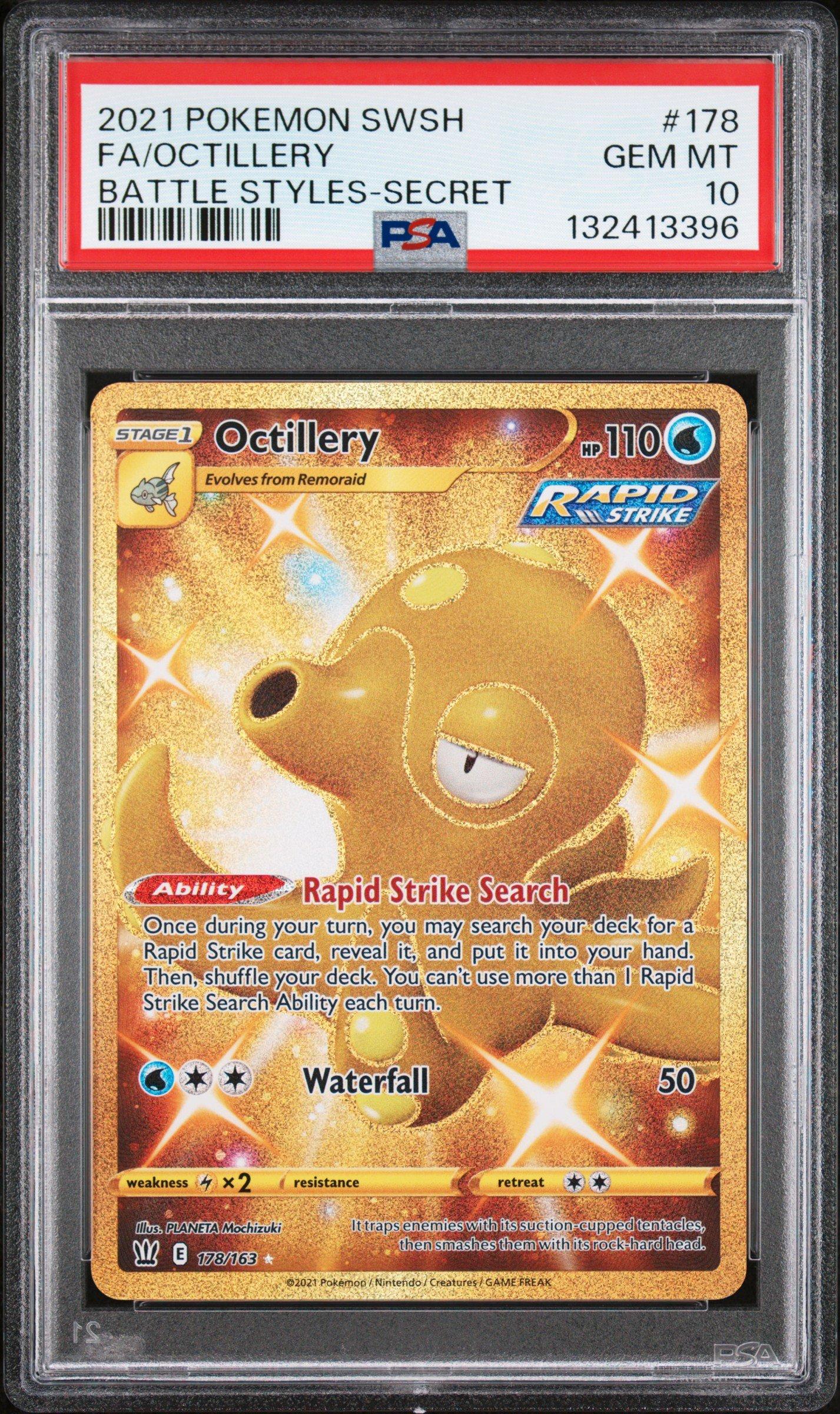 octillery pokemon card value rapid strike - TG03/TG30 Ultra Rare Holo Colorless Waterfall (50) Weakness Lightning ×2 Resistance None None Retreat Cost Octillery Battle Styles Pokemon Card
