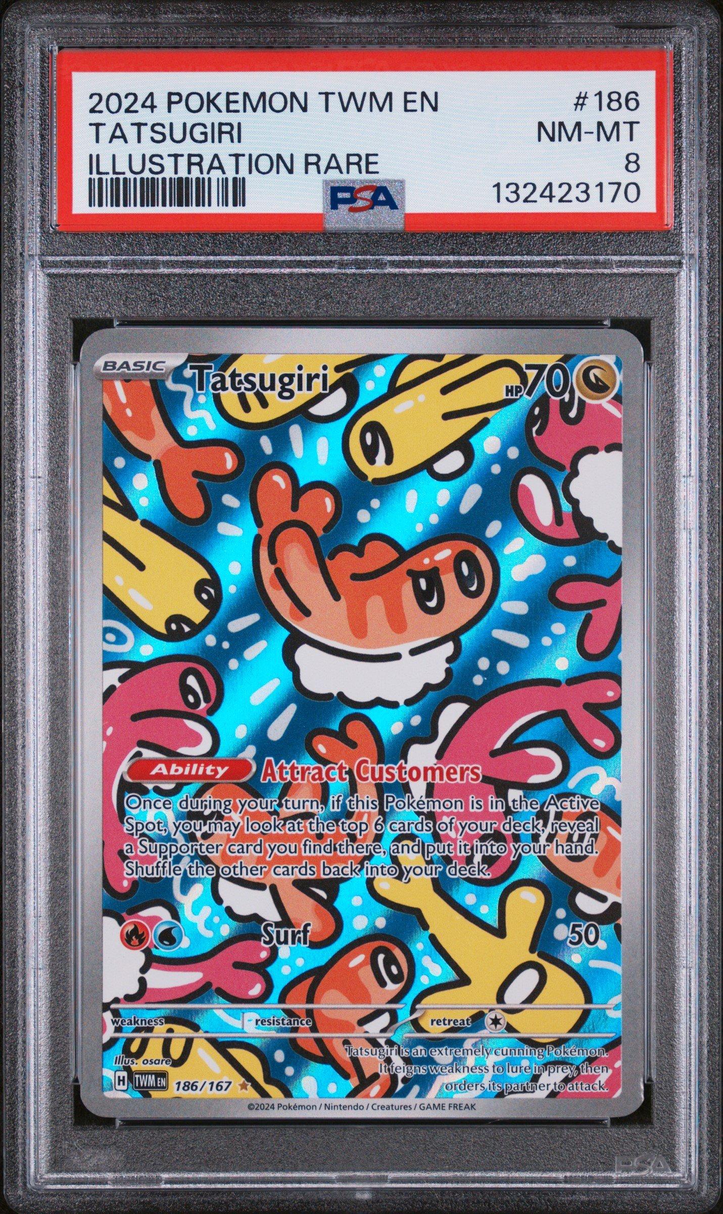 tatsugiri pokemon cards Dondozo & - 061/198 - Scarlet & Violet Water Surprise Pump (100) This attacks damage isnt affected by any effects on your opponents Active Pokemon Tatsugiri #2807 Prices | Pokemon