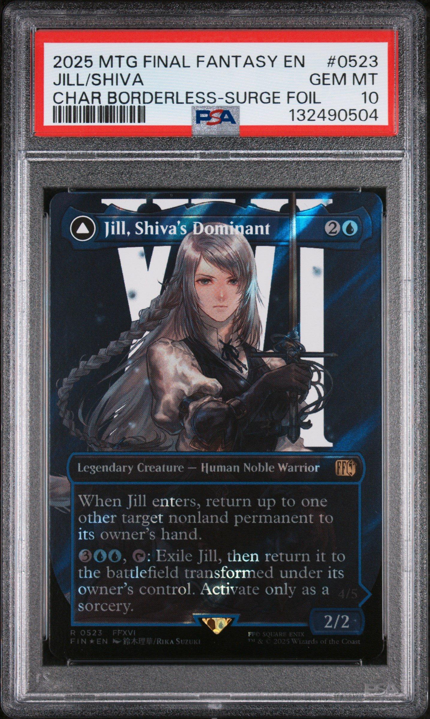 2025 Magic The Gathering Final Fantasy 0248 Vivi Ornitier PSA 10