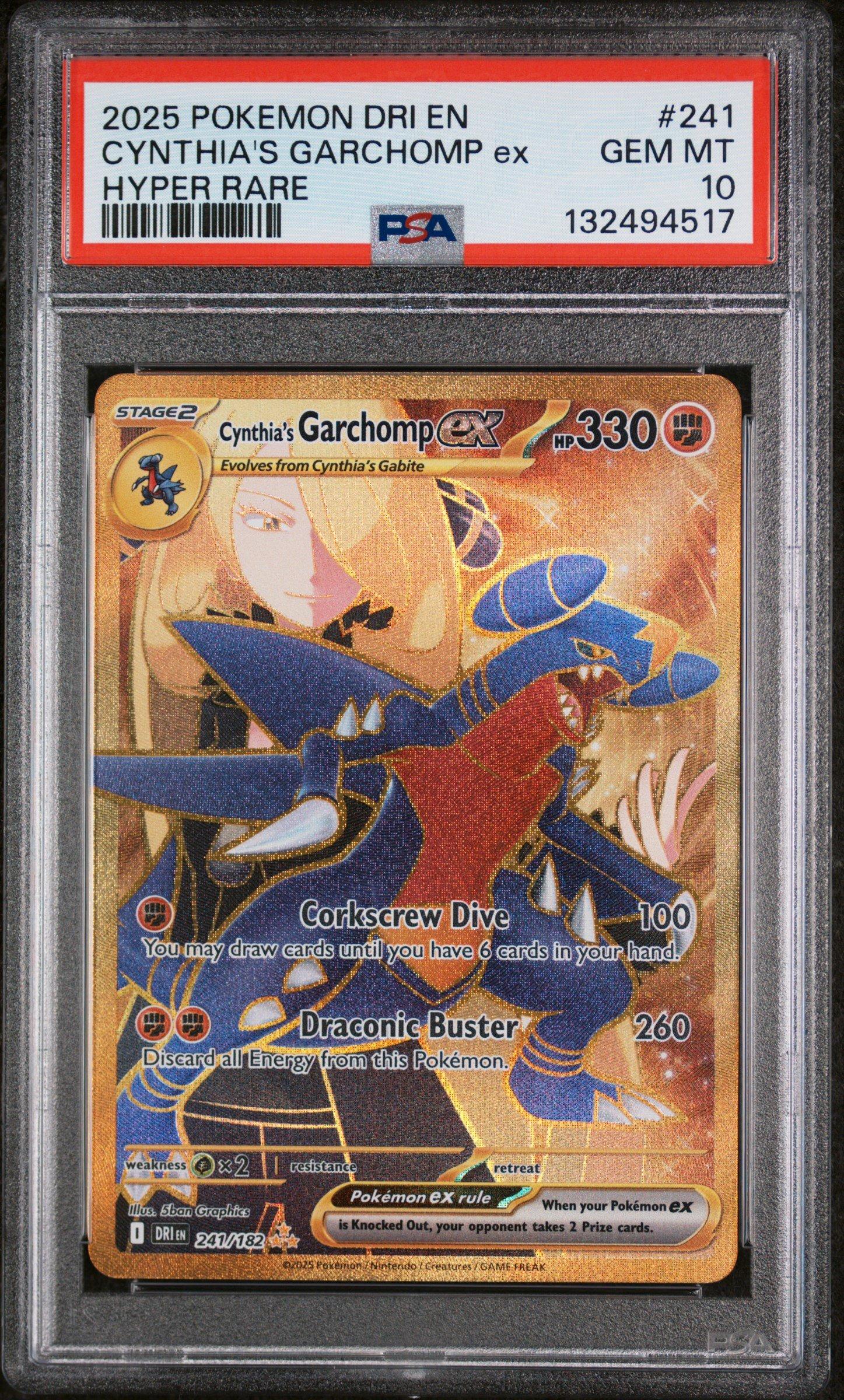 pokemon cynthia garchomp card TCG: Cynthia's ex Premium Collection 090/193}Cynthia's Garchomp ex | Japanese