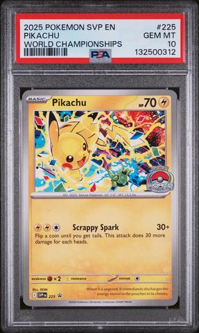 2025 Pokemon M24 En-mcdonald's Collection 002 Pikachu PSA 10