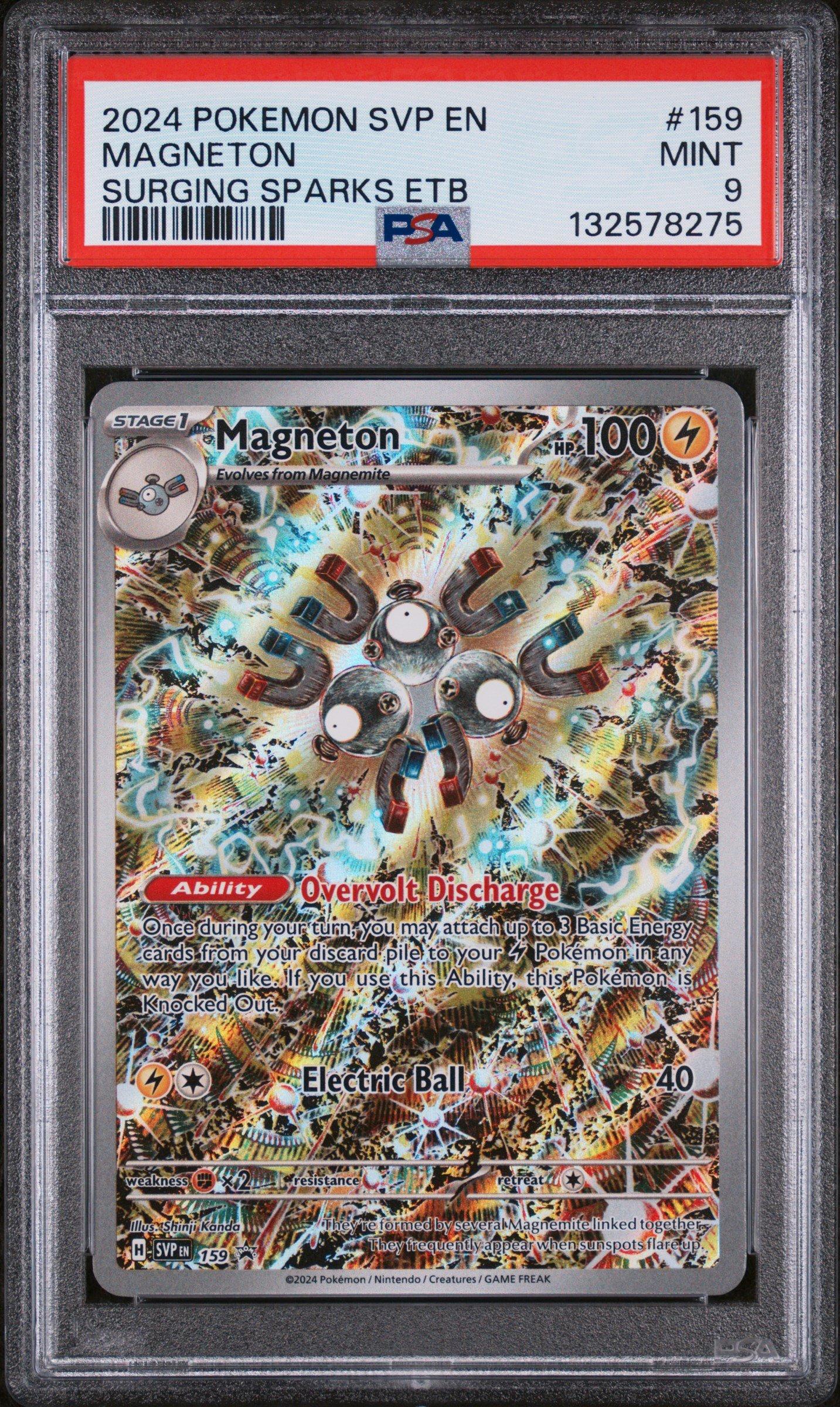 2024 Pokemon Svp En-sv Black Star Promo 159 Magneton Surging