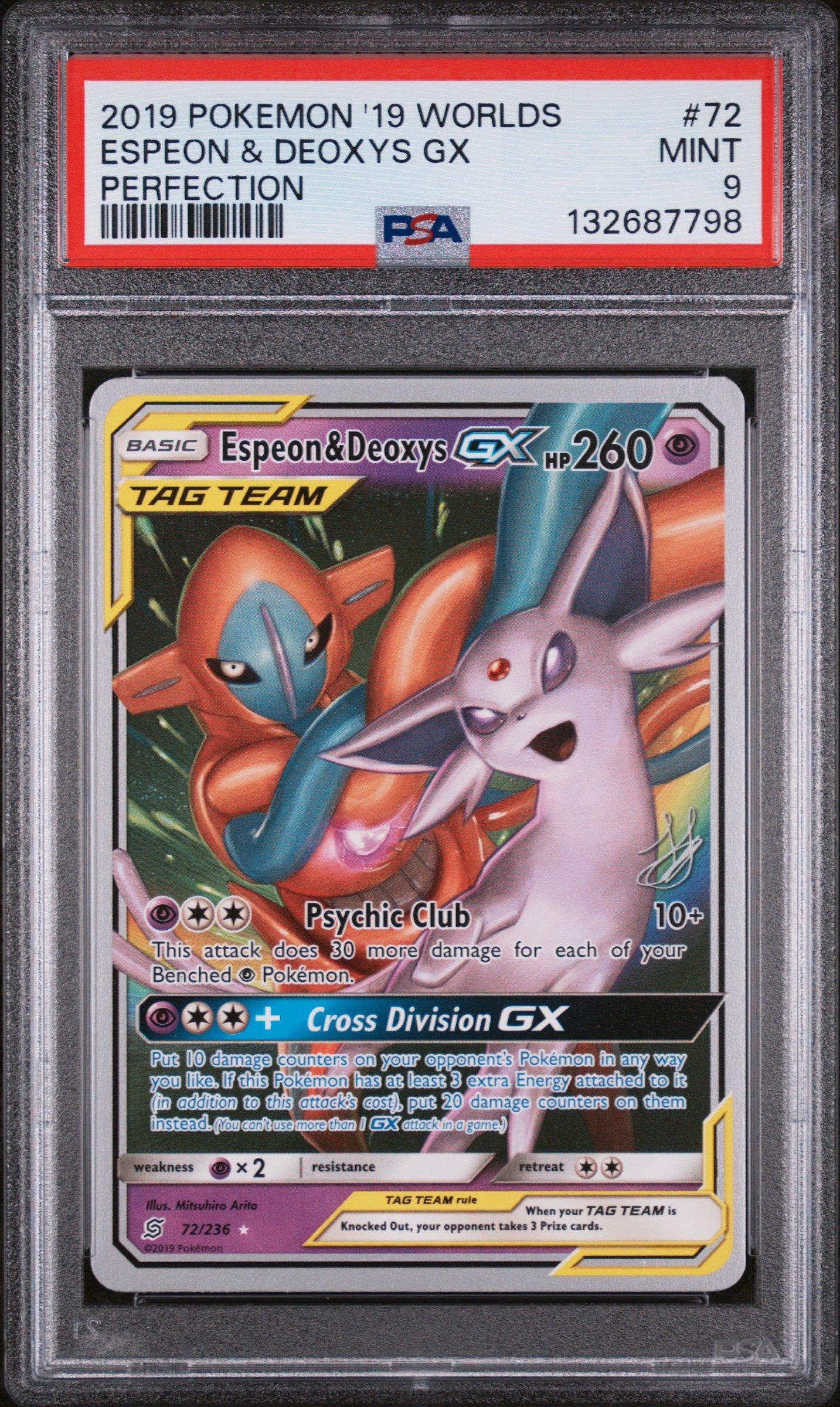 2019 Pokemon 2019 World Championships Deck: Perfection 72 Espeon