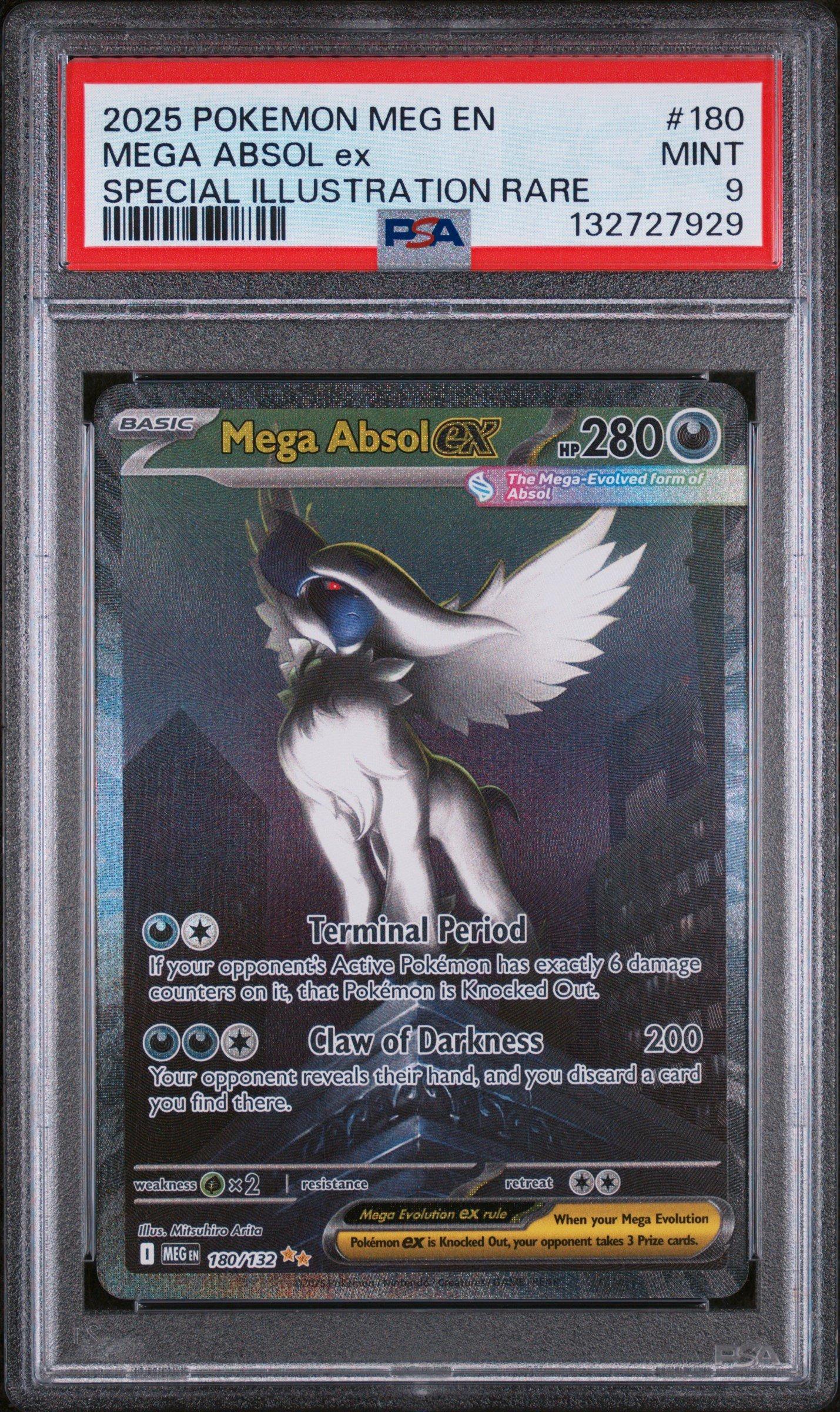 2025 ポケモンカード MEGA ABSOL ex #089 2025 Pokemon Meg En-mega Evolution 180 Mega Absol Ex Special
