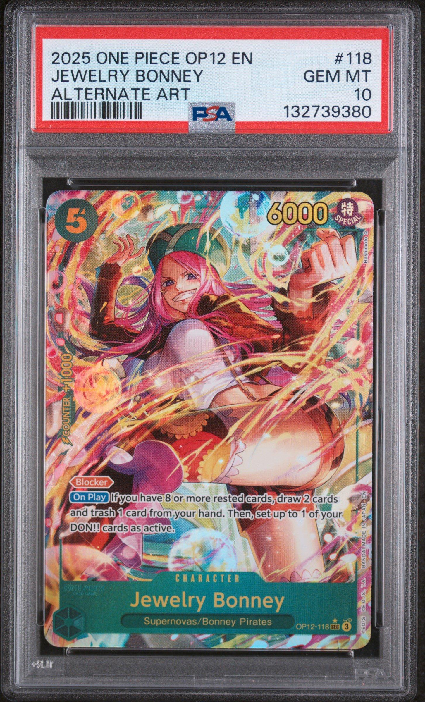 2025 One Piece Op12-legacy Of The Master 118 Jewelry Bonney