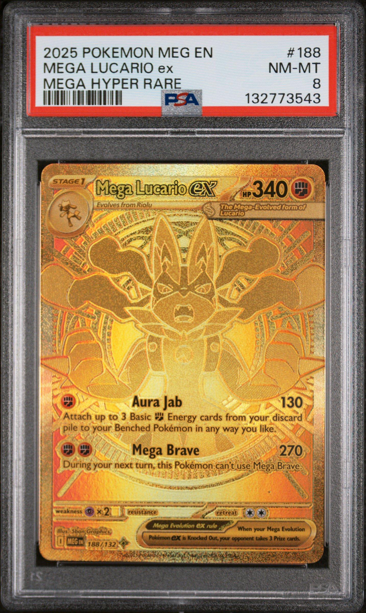 pokemon mega lucario card 2025 Pokémon Evolution #188 Mega Ex Mega Hyper Rare PSA 1 In addition to these stunning promos Mega lucario card! #pokemon #phantasmalflames