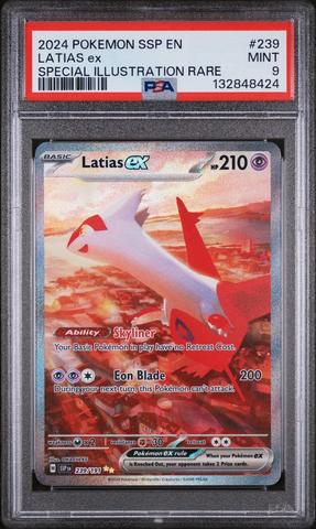 2024 Pokemon Ssp En-surging Sparks 239 Latias Ex Special