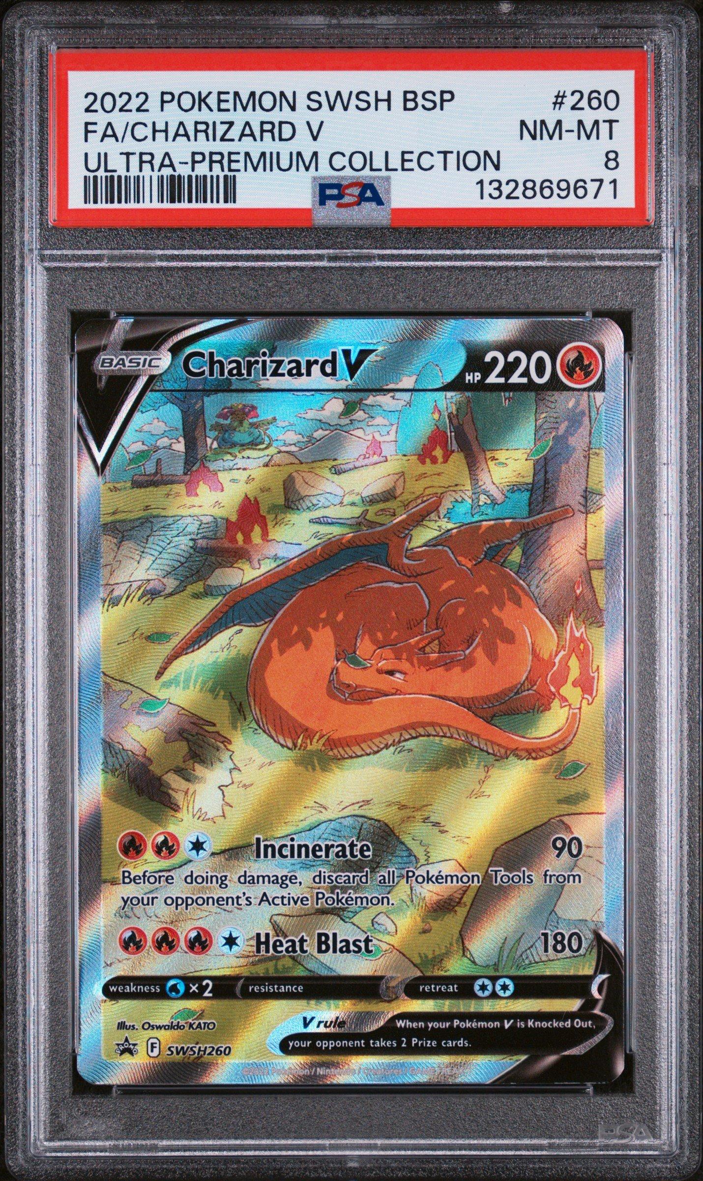 charizard pokemon card hp 220 Ultra Premium Collection - Charizard - Sealed Pack of 3 Promo Cards main image 1