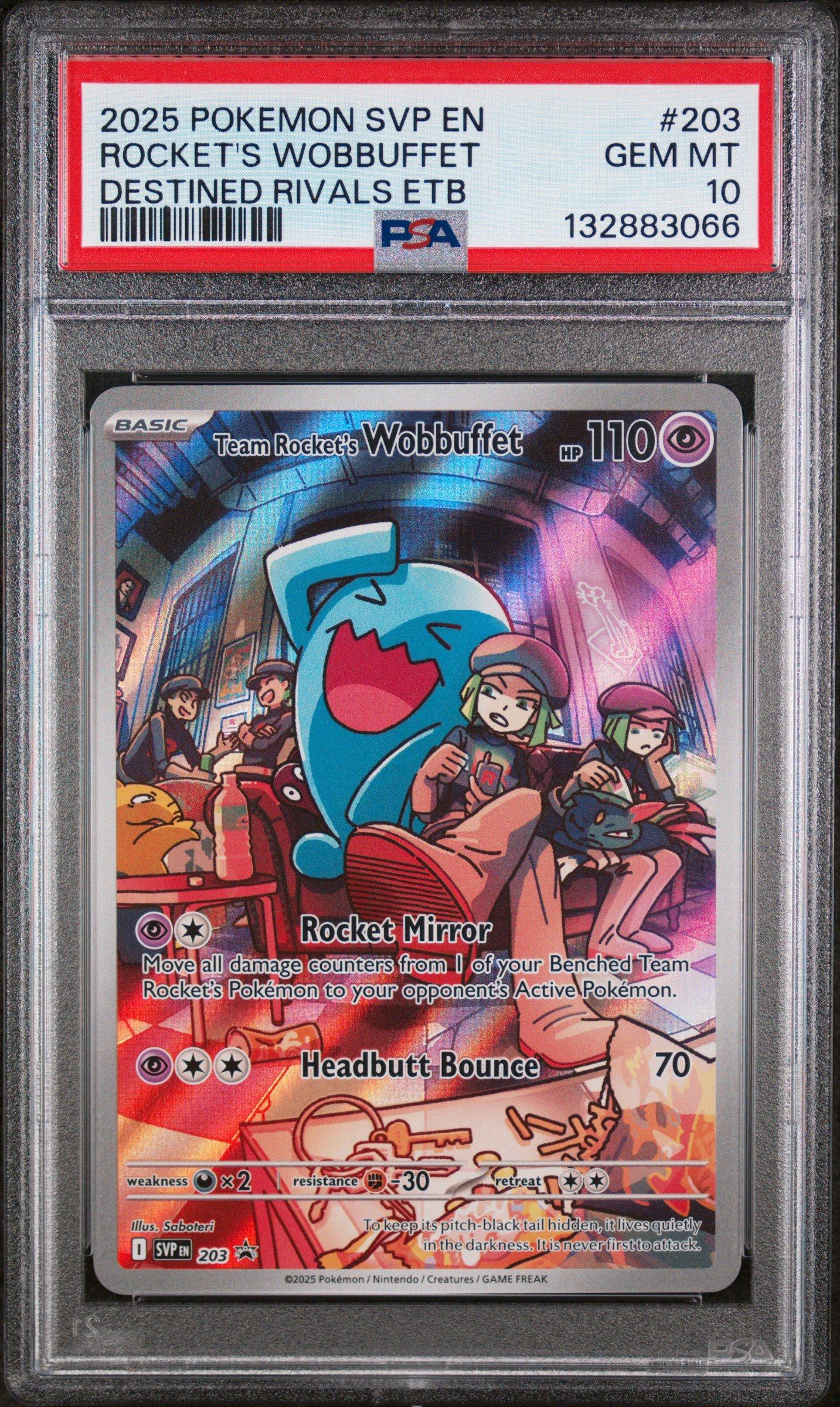 2025 Pokemon Svp En-sv Black Star Promo 203 Team Rocket's