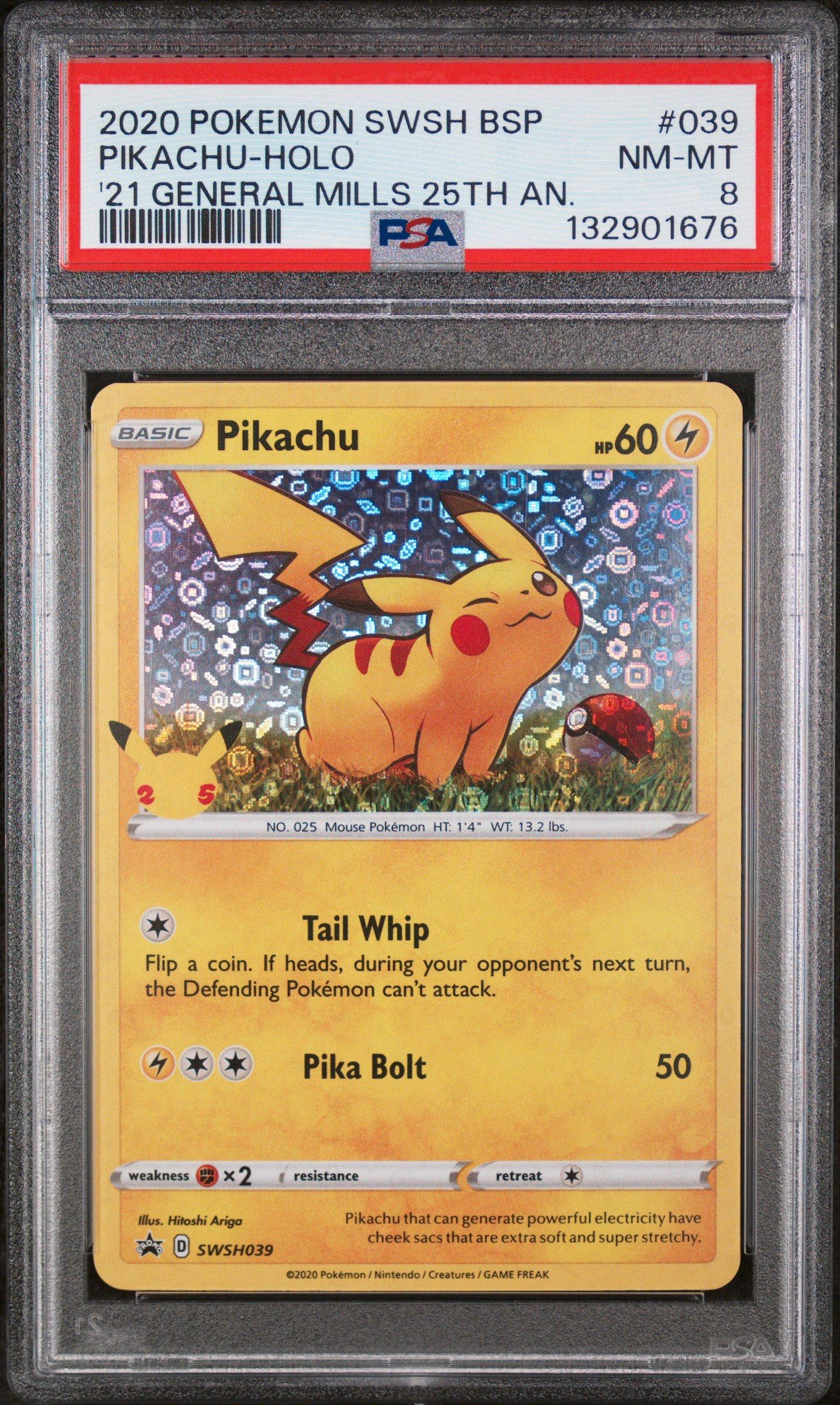 2020 Pokemon Swsh Black Star Promo 039 Pikachu-holo 2021 General