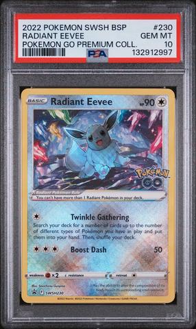 2020 Pokemon Japanese S Promo 117 Eevee Pokemon Card Gym PSA 10