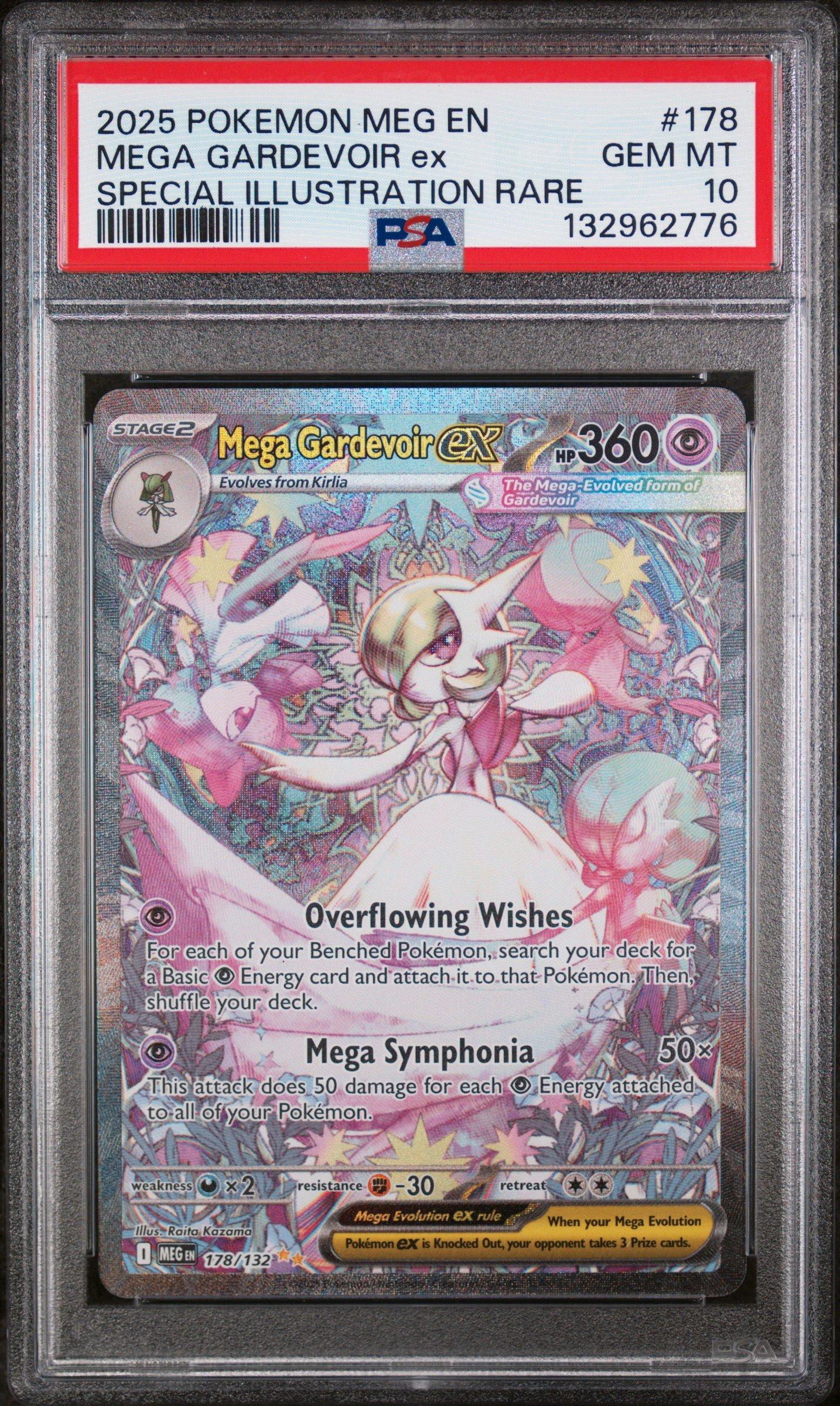 2025 ポケモン M1S JP MEGA GARDEVOIR ex PSA10 2025 Pokemon Meg En-mega Evolution 178 Mega Gardevoir Ex Special