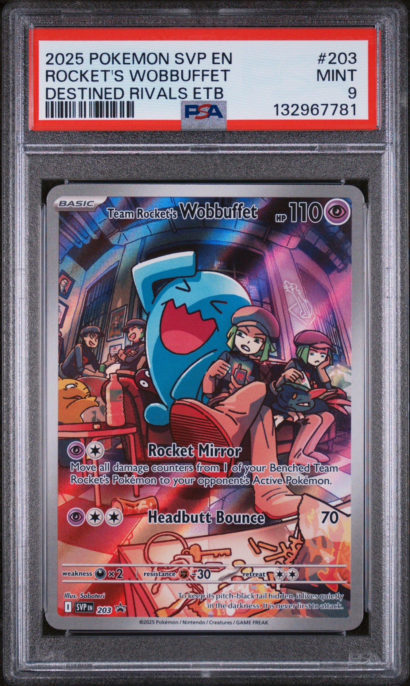 2025 Pokemon Svp En-sv Black Star Promo 203 Team Rocket's