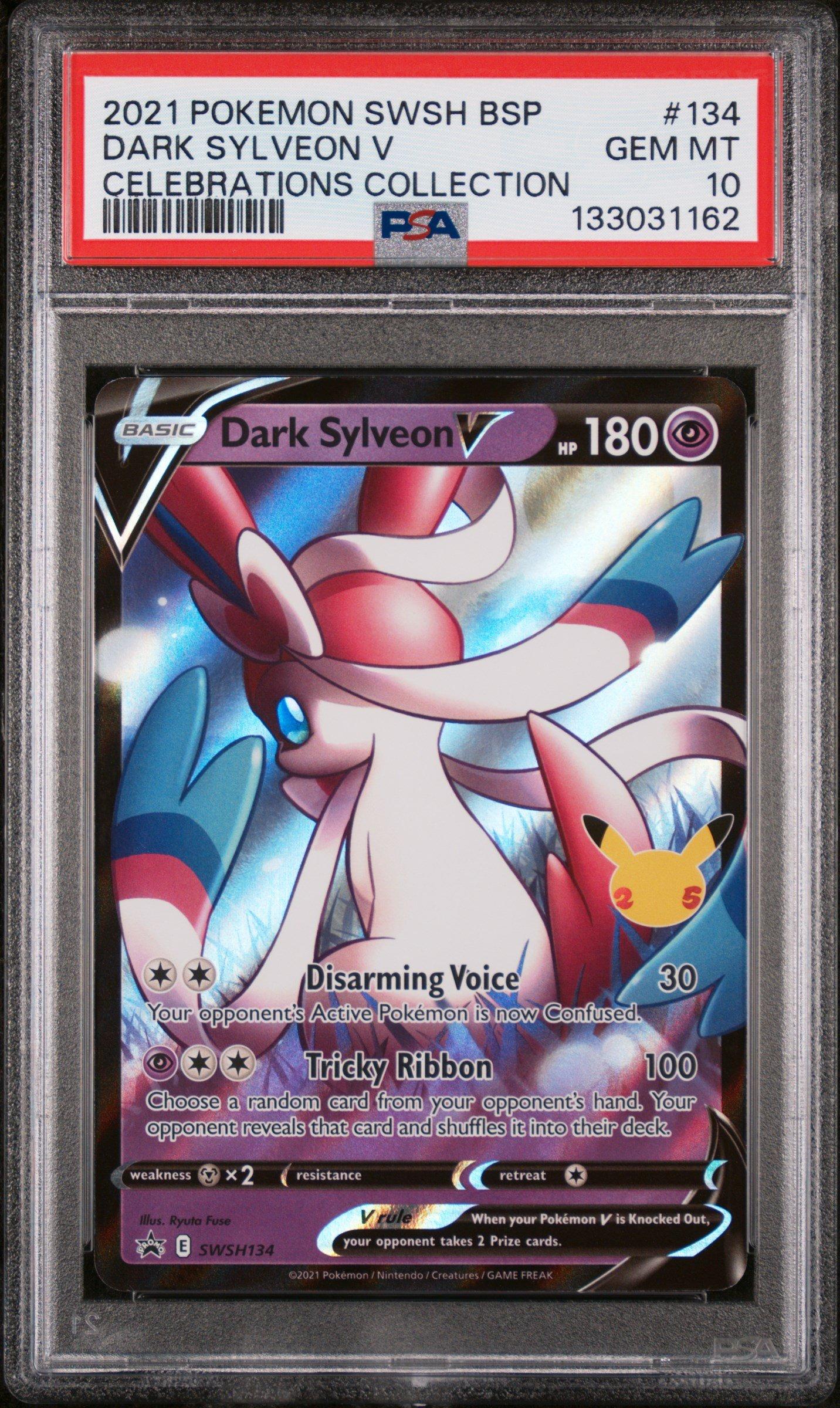 ポケモンカード Celebrations Dark Sylveon V 2021 Pokemon Swsh Black Star Promo 134 Dark Sylveon V Celebrations