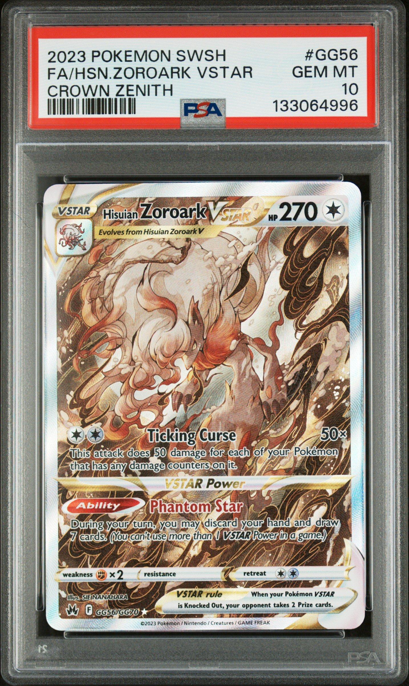 2023 Pokemon Sword And Shield Crown Zenith Gg56 Full Art/hisuian
