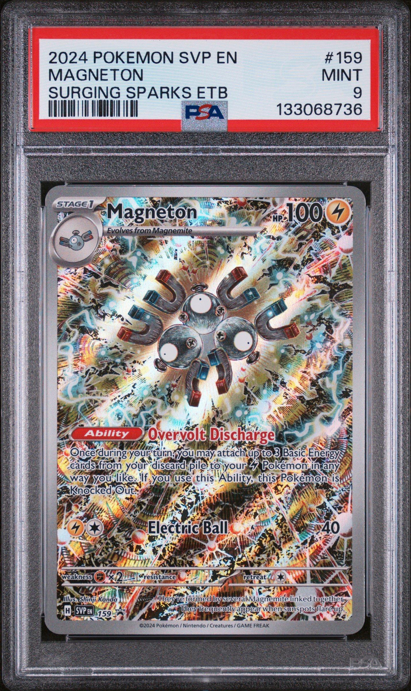 2024 Pokemon Svp En-sv Black Star Promo 159 Magneton Surging