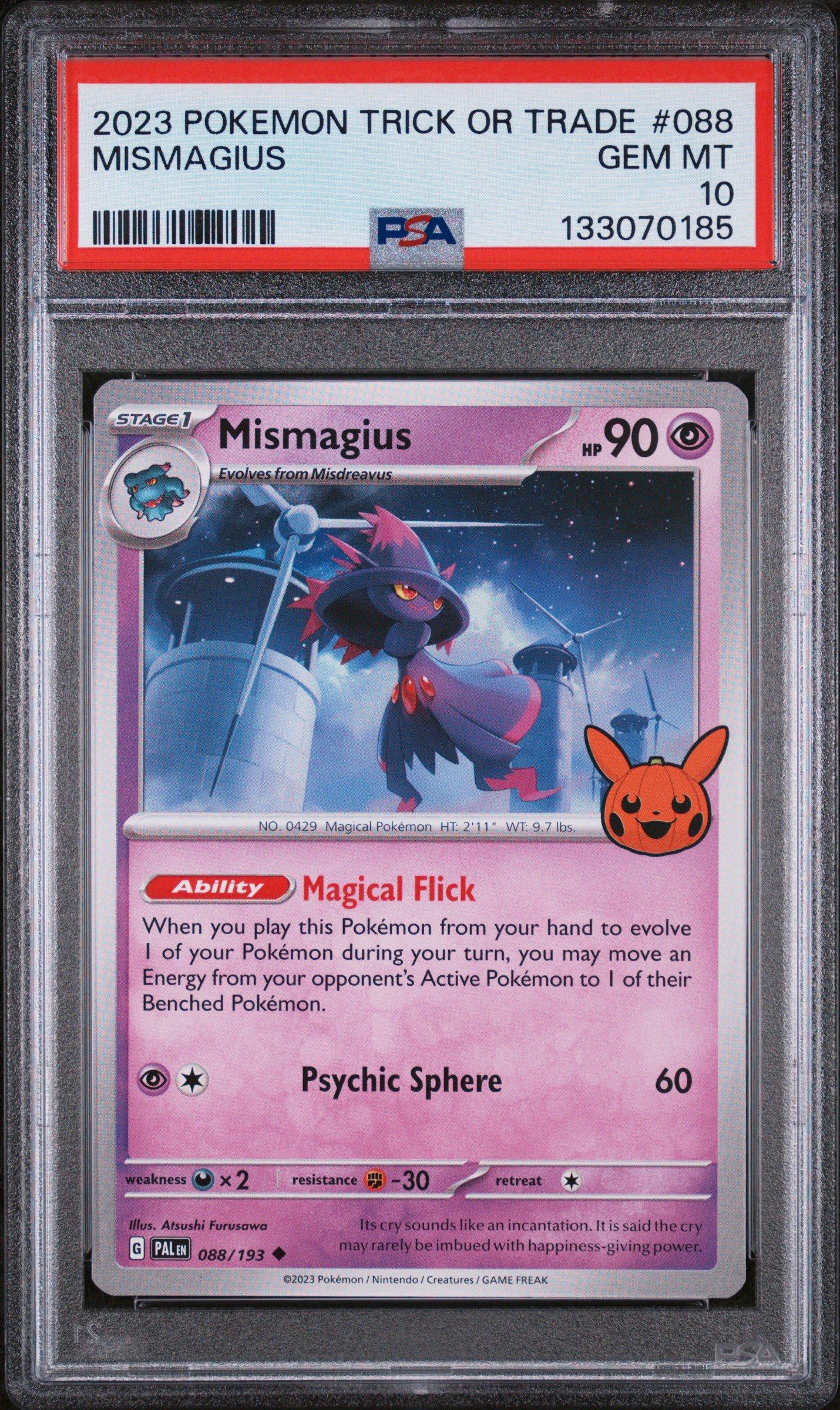 2023 Pokemon Trick Or Trade 088 Mismagius PSA 10 | GameStop