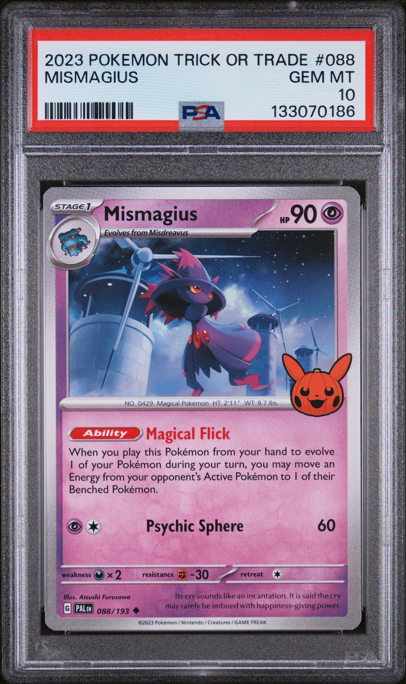 2023 Pokemon Trick Or Trade 088 Mismagius PSA 10 | GameStop