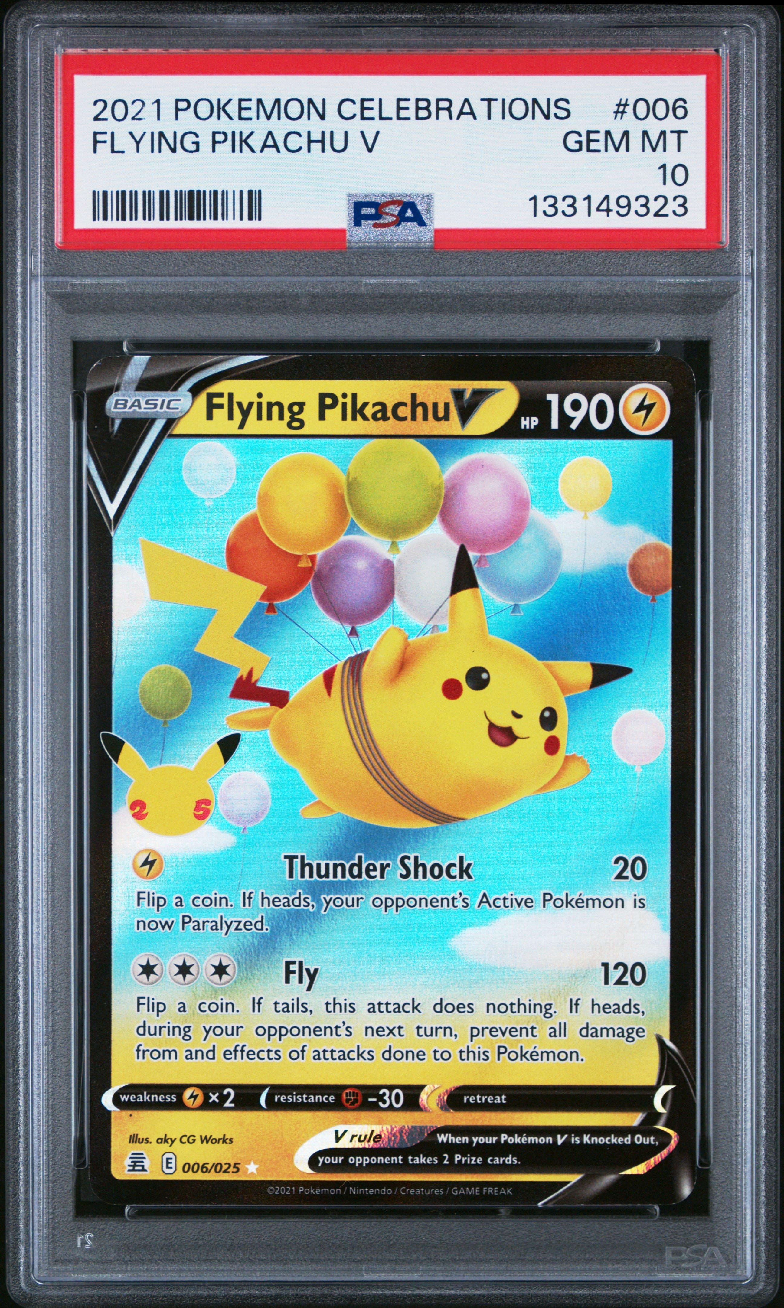 pokemon flying pikachu card value V - 006/025 Flying Pikachu Misprint : r/PokemonTCG