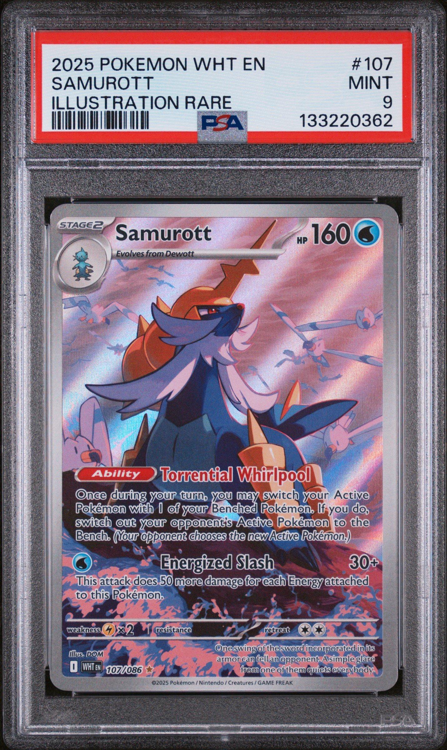 pokemon samurott card Pokmon TCG Hisuian Samurott V SWSH239 Black Star Card NM/M