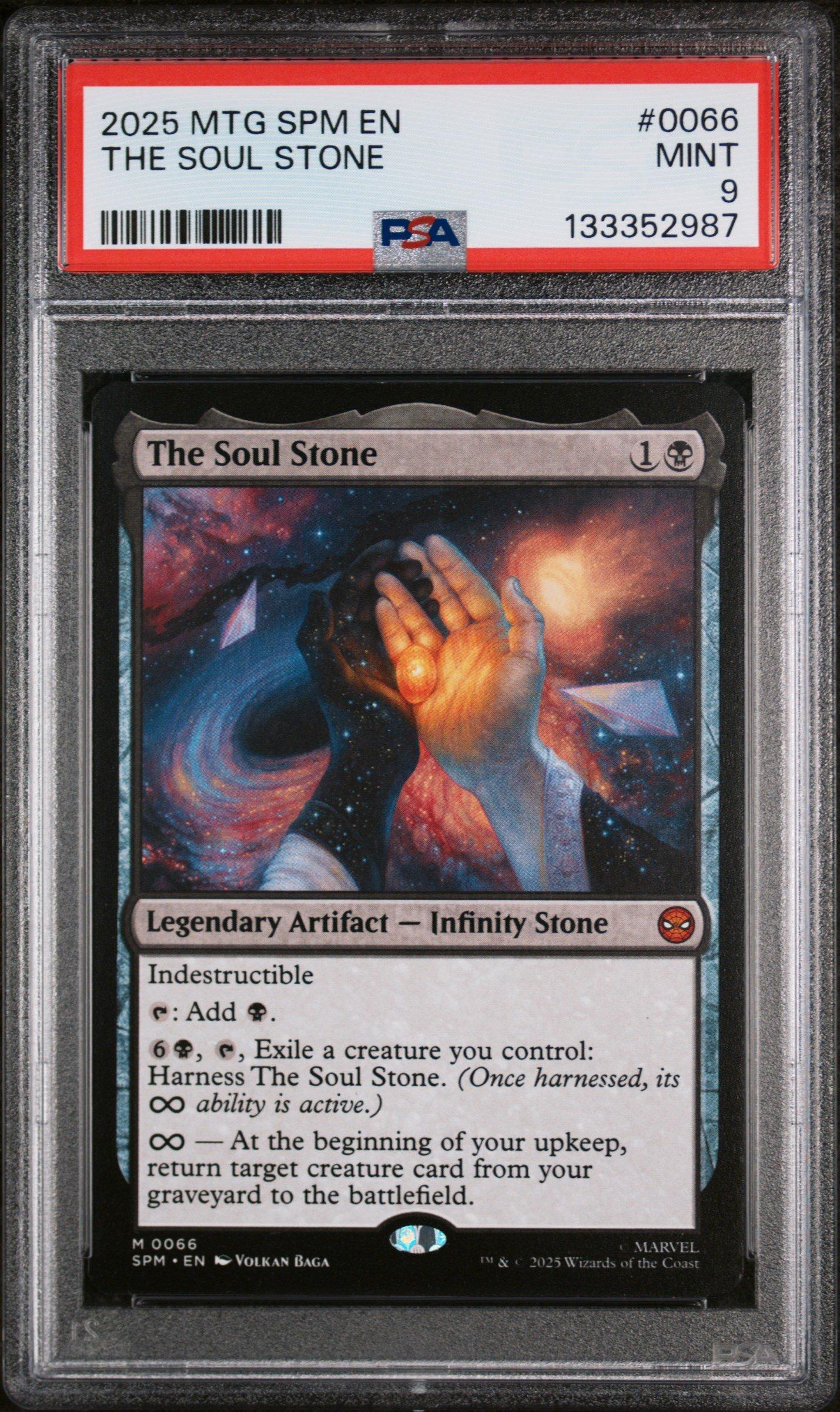 2025 Magic The Gathering Marvel's Spider-man 0066 The Soul Stone