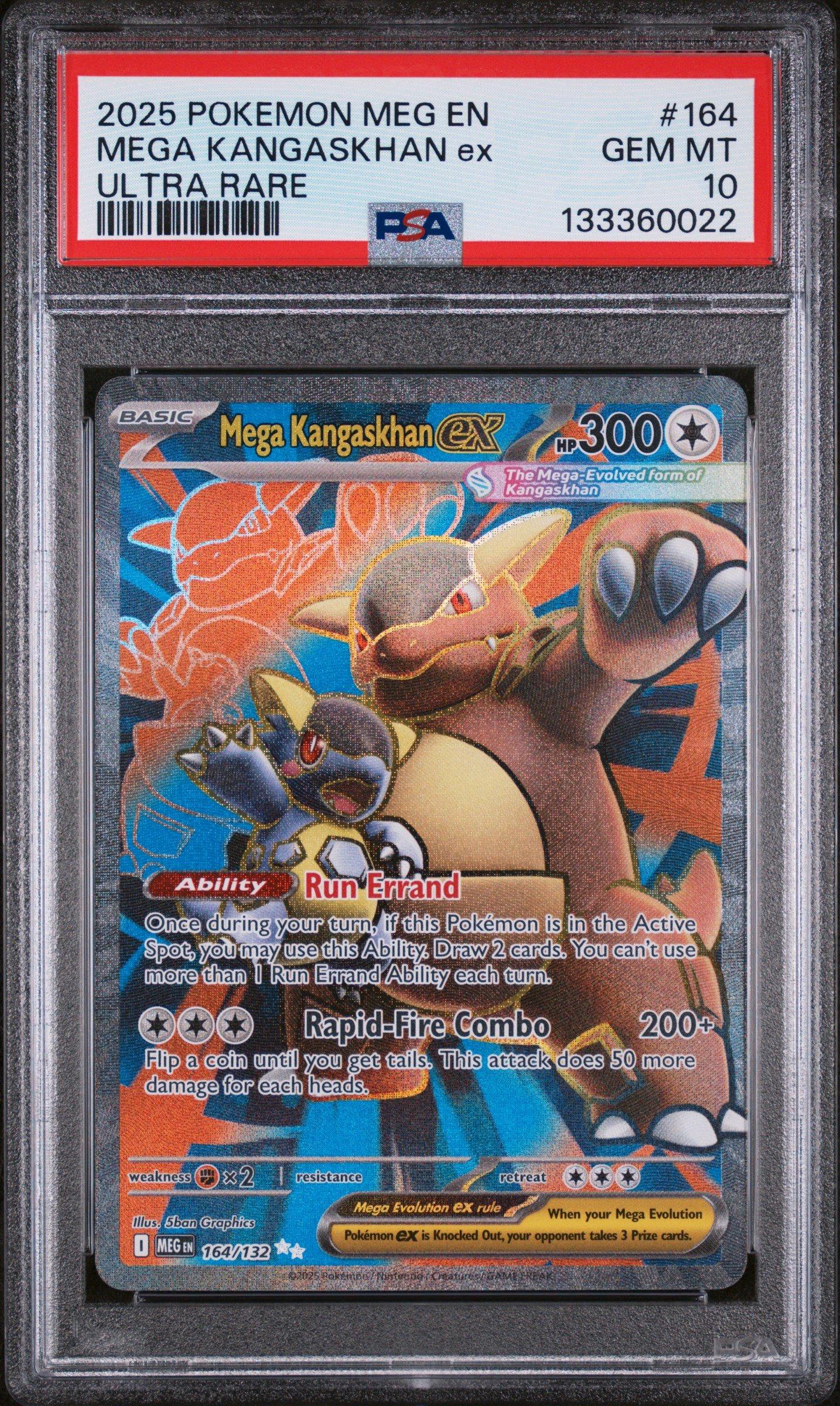 2025 ポケモンカード メガカンガルー ex & カンガルー 2025 Pokemon Meg En-mega Evolution 164 Mega Kangaskhan Ex Ultra