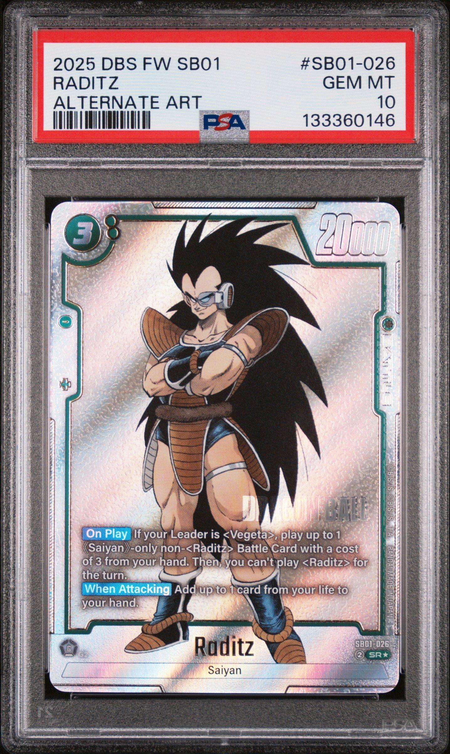 2025 Dragon Ball Super Card Game Fusion World Manga Booster 01