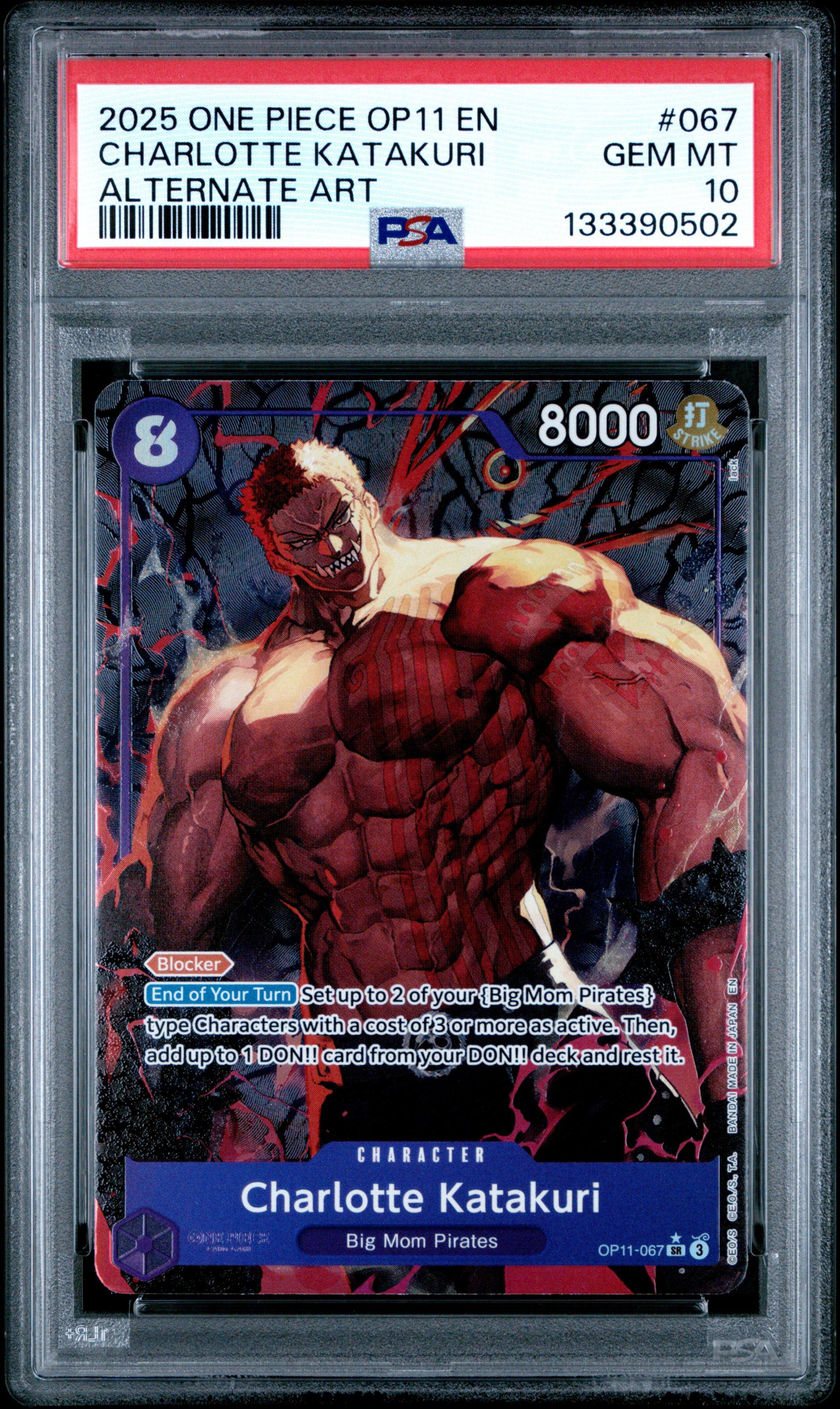 ワンピース カードゲーム 2025 ONE PIECE JP CHARLOTTE KATAKURI 2025 One Piece Op11-a Fist Of Divine Speed 067 Charlotte Katakuri