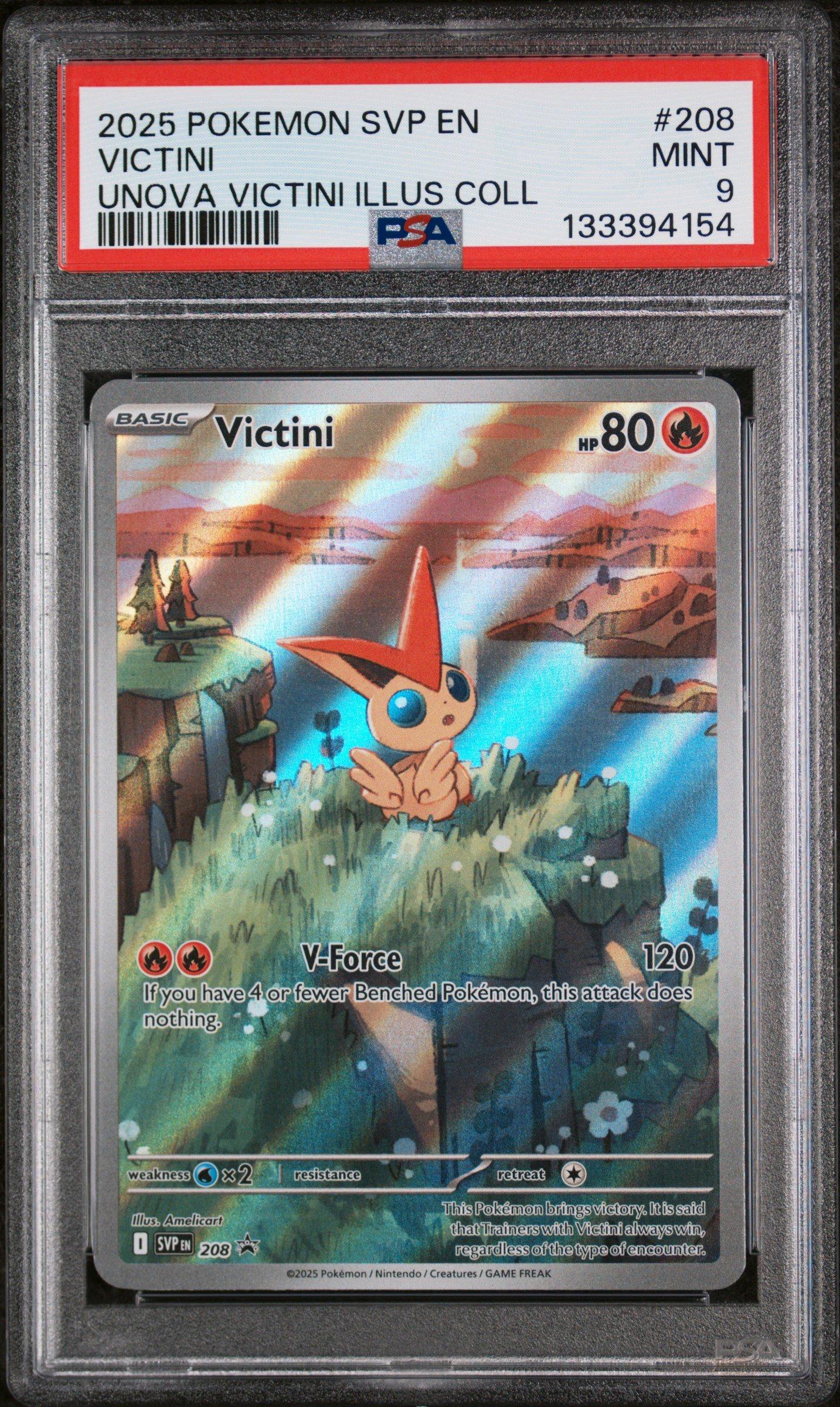 pokemon victini card 2025 [Colorless] Spreading Flames Attach up to 3 [Fire] Energy cards from your discard pile to your Pokemon in any way you like Victini (98/101) [Black & White: