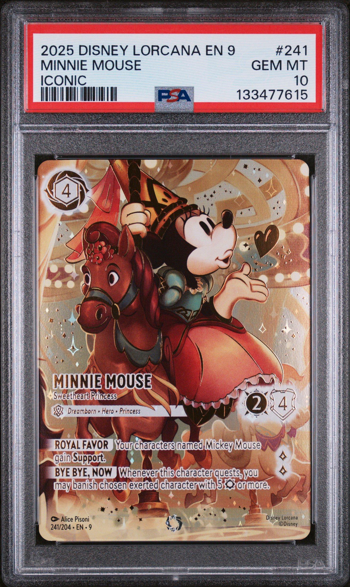 2025 Disney Lorcana En 9-fabled 241 Minnie Mouse - Sweetheart